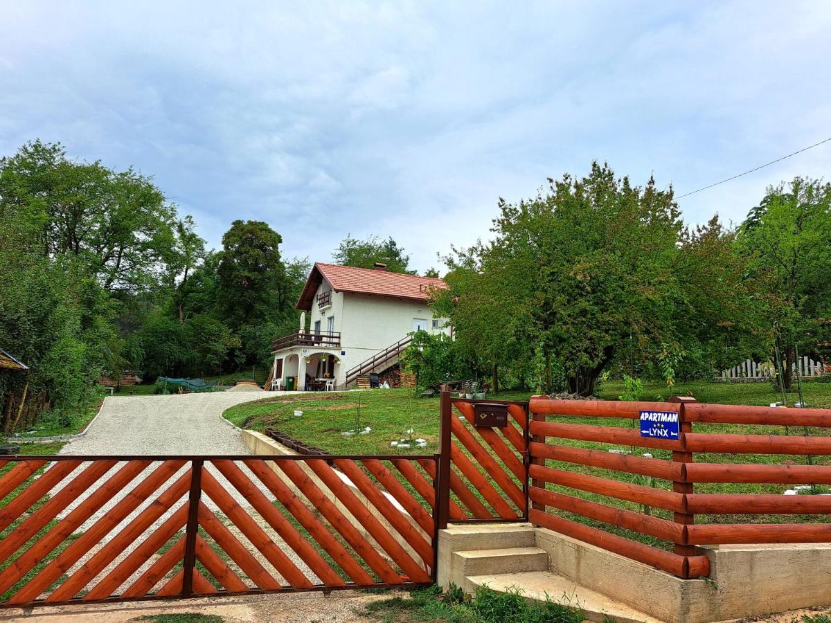Apartman Lynx On Lake Sabljaci Огулин Экстерьер фото
