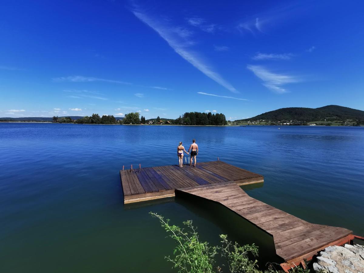 Apartman Lynx On Lake Sabljaci Огулин Экстерьер фото